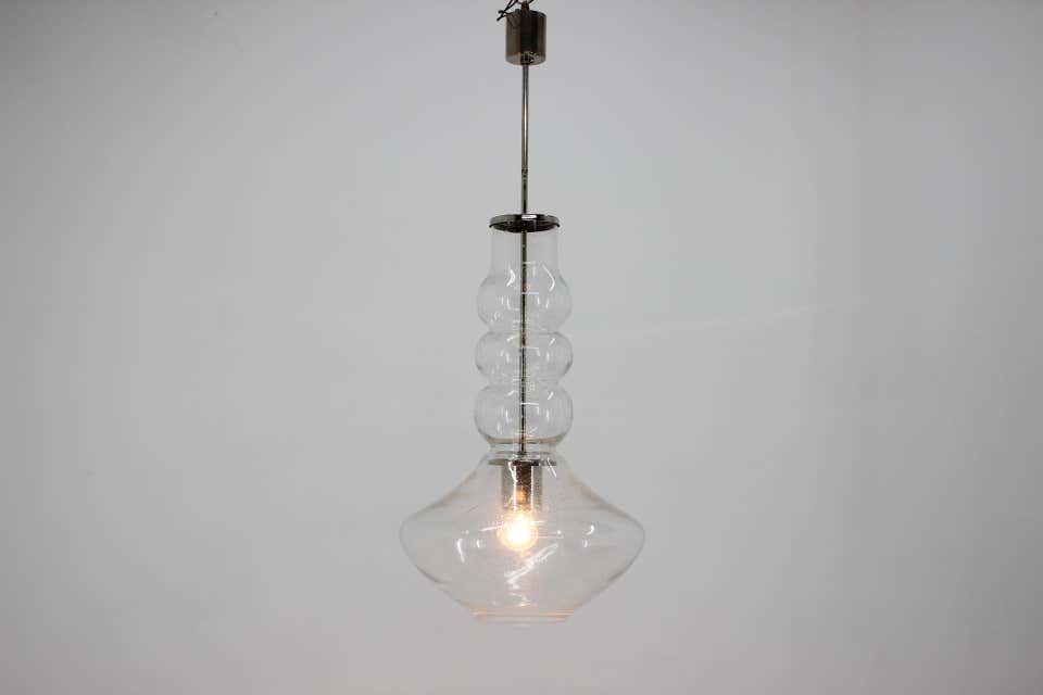 Pair of hanging lamps, 1960s