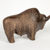 Ruscha Kurt Tschörner Vulcano ceramic bull, 1960