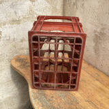 Casier à bouteille vintage caisse france plastique cfp