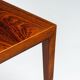 Severin Hansen large set of 3 nesting tables in rosewood Haslev Denmark 1960