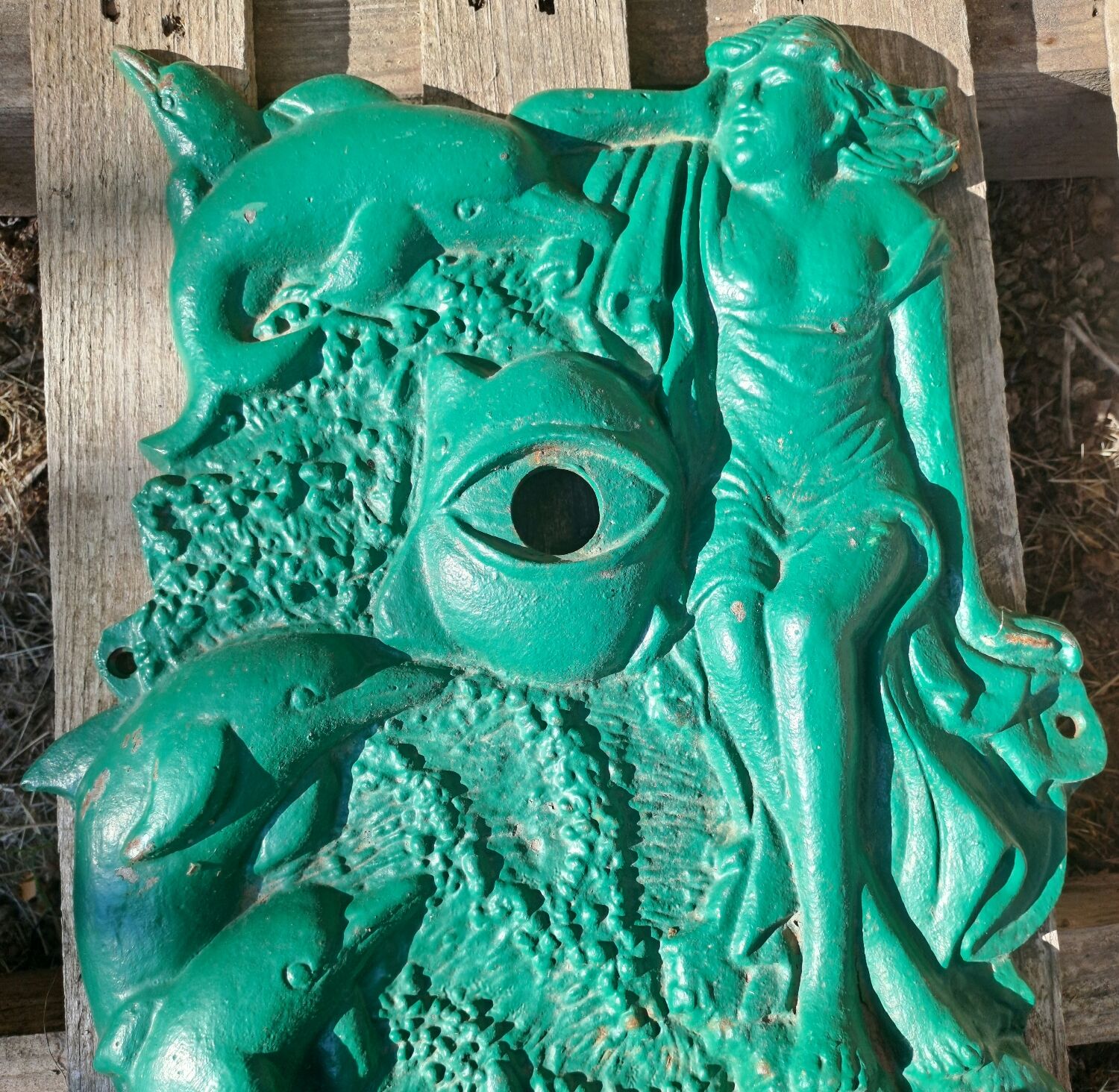 Cast iron fountain