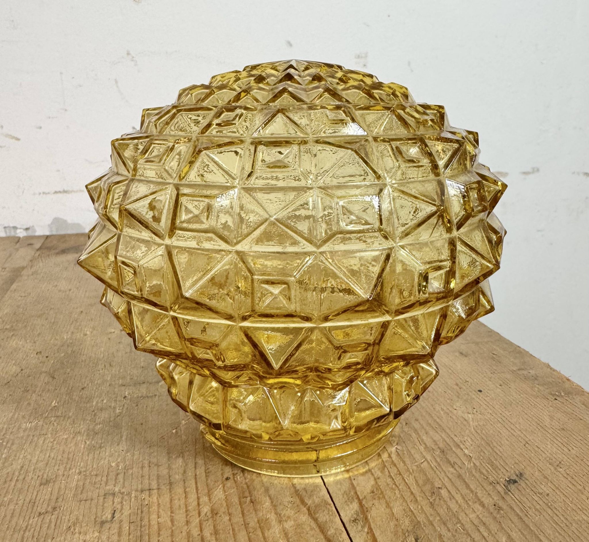 Vintage White Porcelain Pendant Light, 1970s