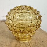 Vintage White Porcelain Pendant Light, 1970s