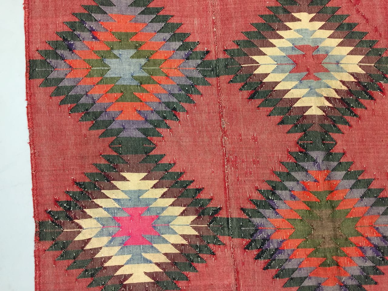 Turkish kilim rug 316x167 cm