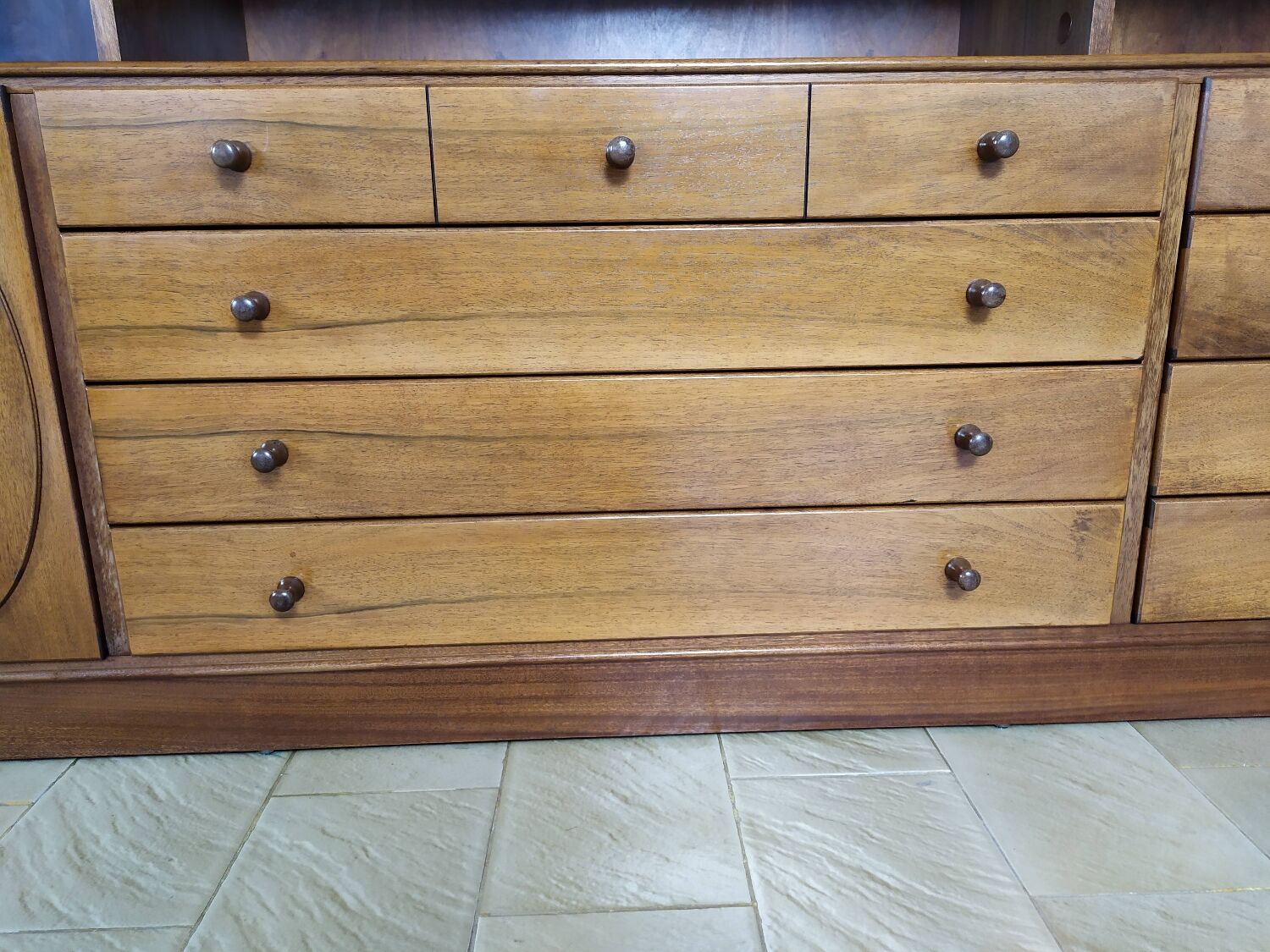 Vintage bookcase jacques hauville