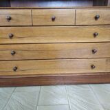 Vintage bookcase jacques hauville