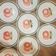 Set of 8 dessert plates wolf mill apple model