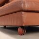 Fauteuil Baisity B&B, design vintage Antonio Citterio, cuir, années 1980