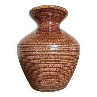 Vase céramique Accolay années 60