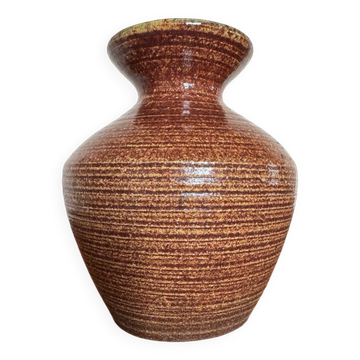 Vase céramique Accolay années 60