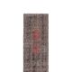 Vintage Turkish Oushak Rug Handwoven 68x361 cm