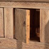 Antique carved TV cabinet (c.1850) #60