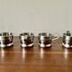 set of 4 stainless steel coffee cups Jolly, Italy