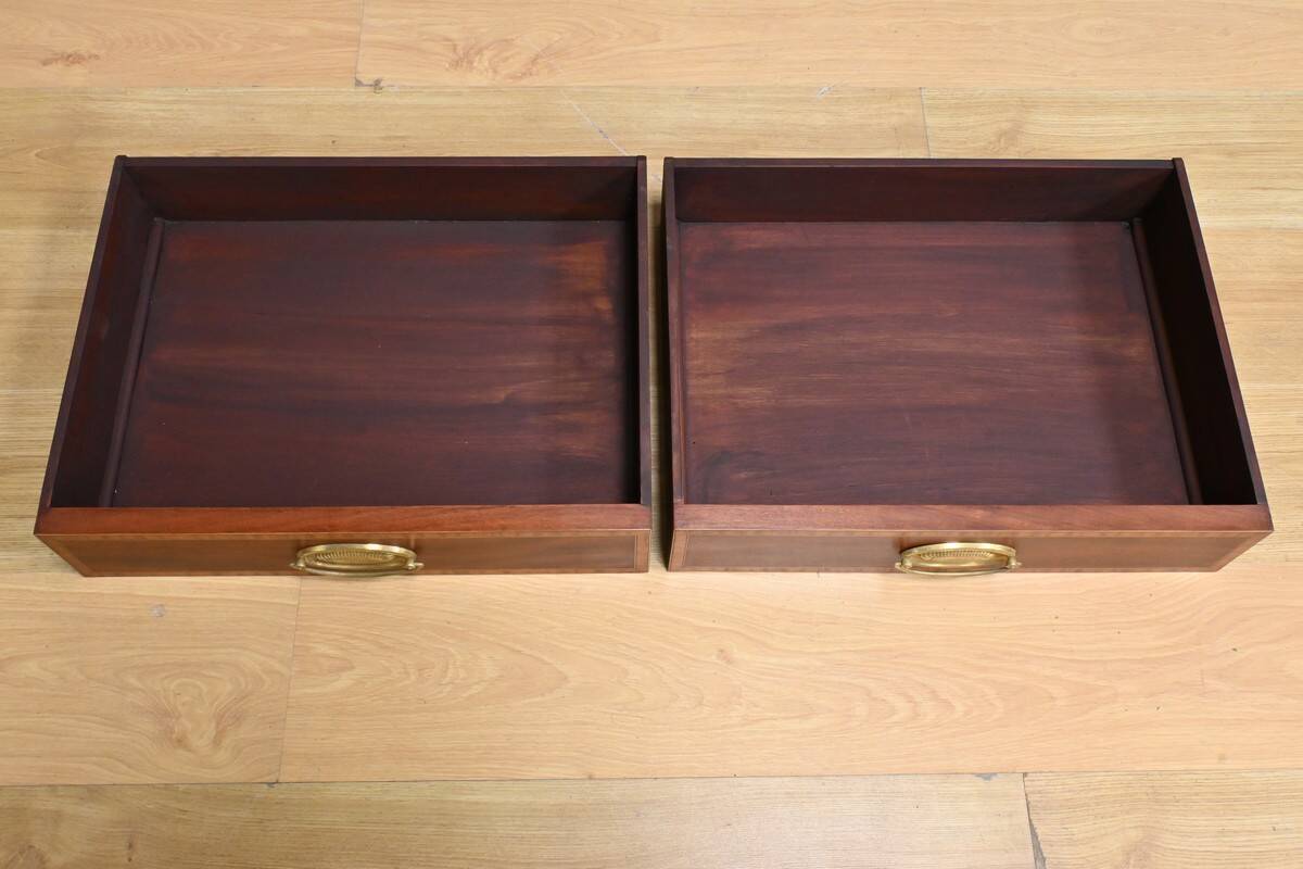 Edwardian Style Mahogany Bookcase, England – Early 20th Century