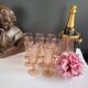 Rosaline champagne flute