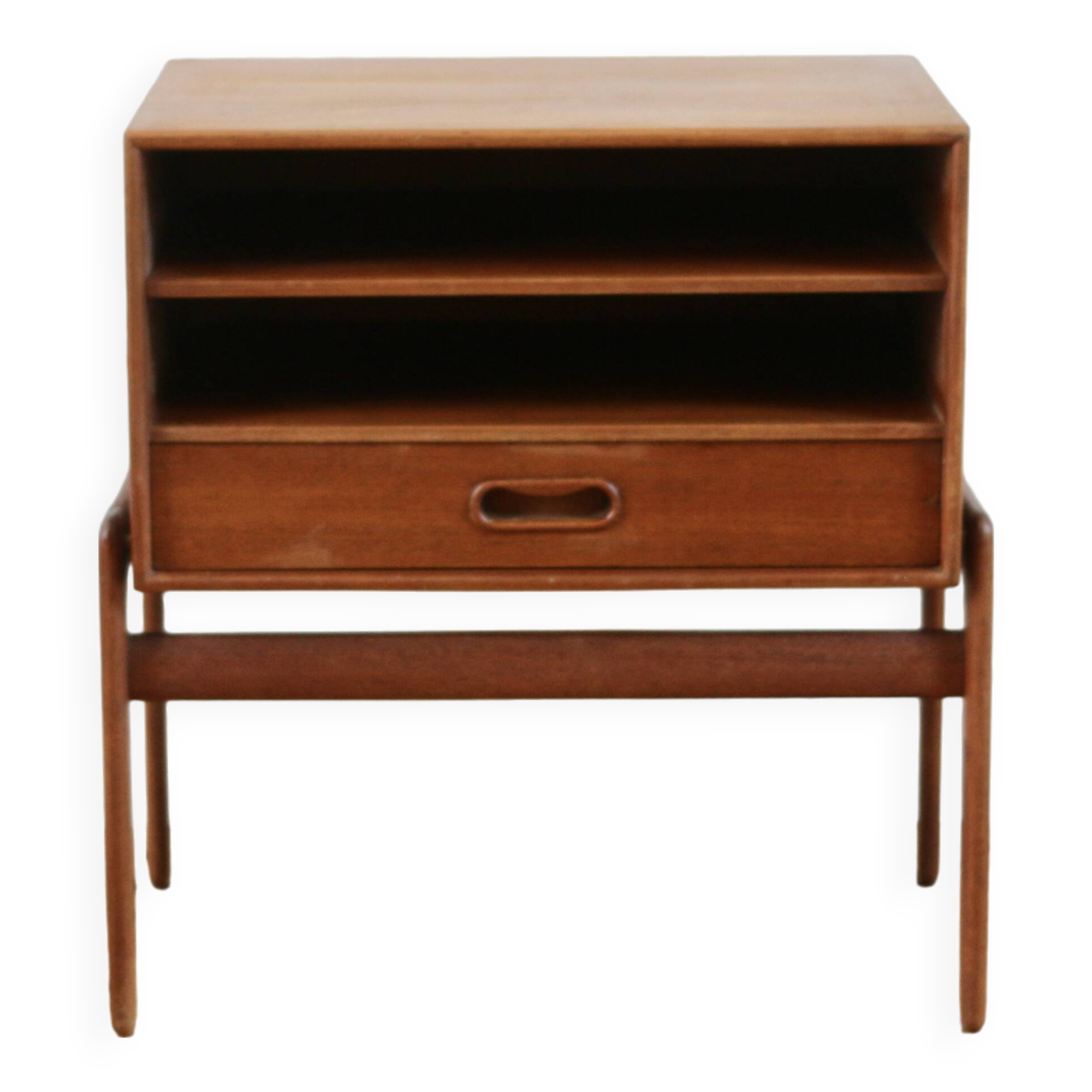 Arne Vodder Vintage Scandinavian Teak Bedside Table