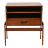 Arne Vodder Vintage Scandinavian Teak Bedside Table