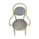 Old armchair Thonet canned wood