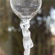 Set of 2 vintage Bayel crystal wine glasses