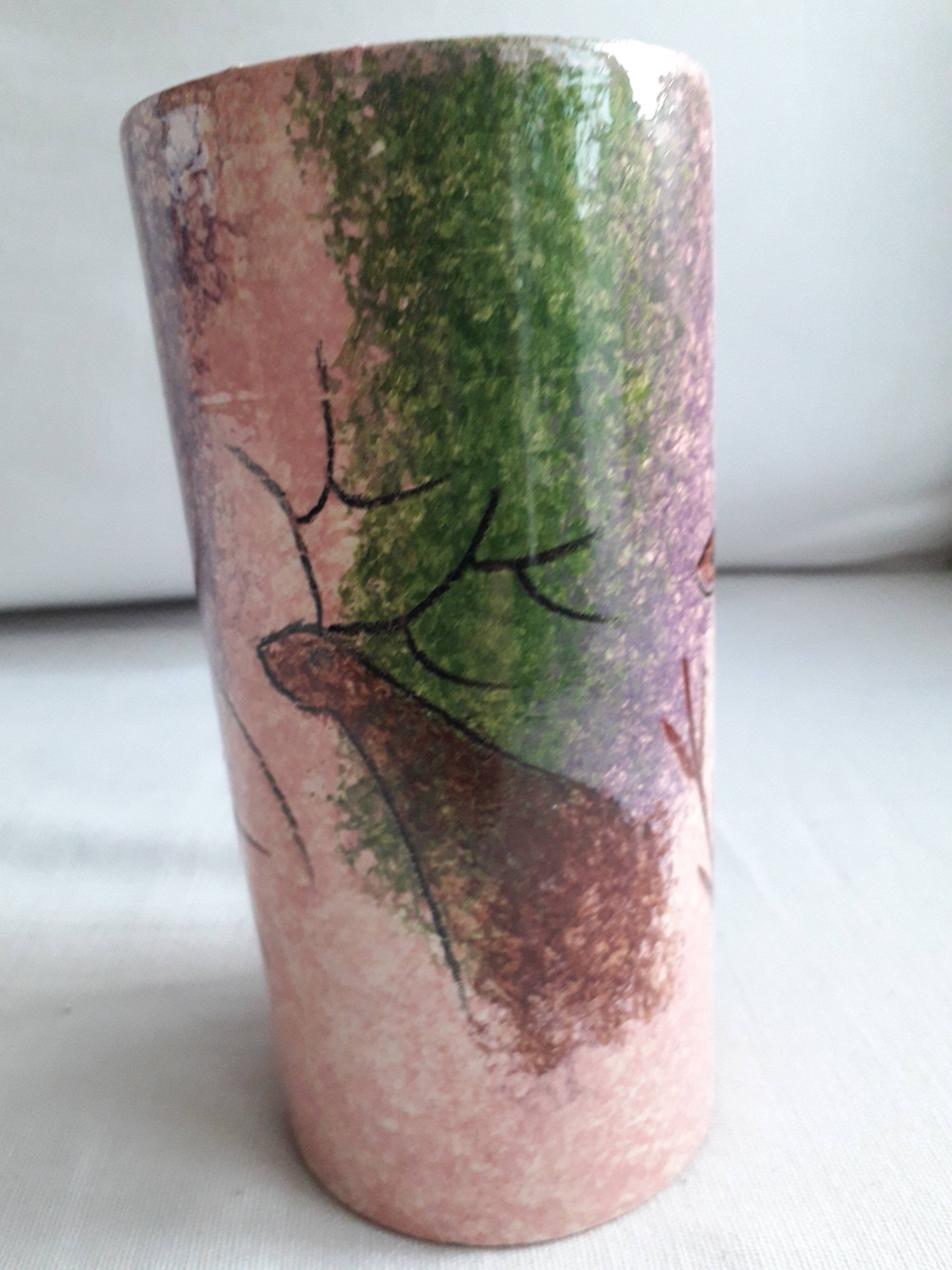 Vintage vase signed Georges Tardieu