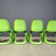 Set of 4 casalino dining chair by Alexander Begge for Casala, 1970s