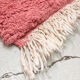 Moroccan berber carpet beni ouarain pink 2,28x1,52m