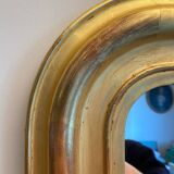 Louis Philippe mirror in gilded wood
