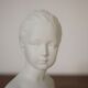 Limoges porcelain girl bust by C.Tharaud