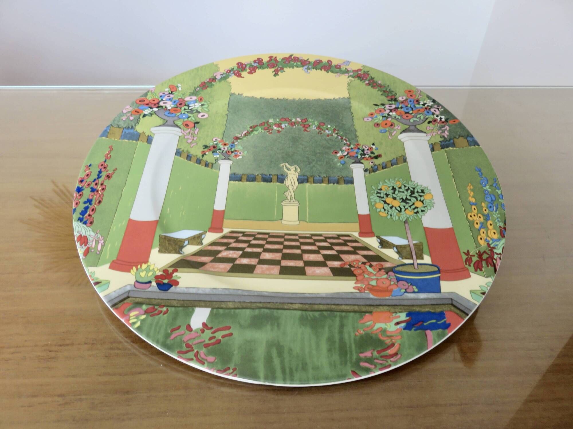 Villeroy & Boch, Raymond Charmaison, 1997, French Gardens, Large plate