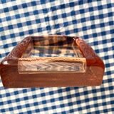 Miroir en verre rose d’Italie