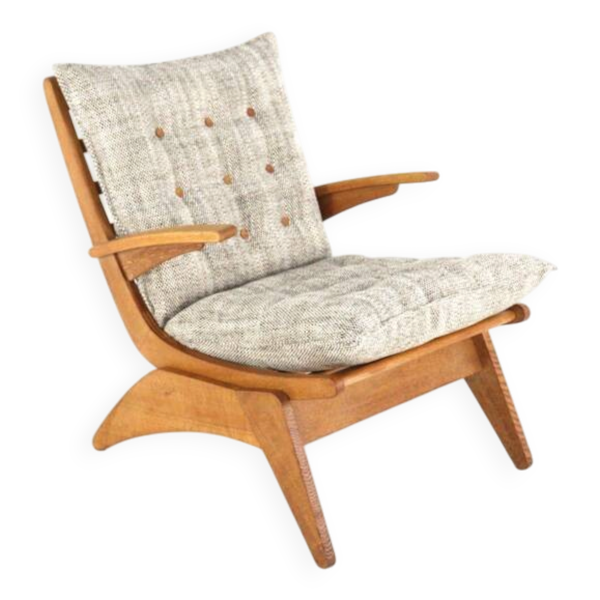 Jan den Drijver pour le fauteuil De Stijl Den Haag - design néerlandais précoce milieu moderne