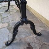 Antique rectangular bistro table