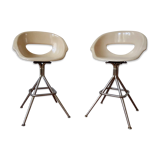 Pair of 2 seats in fiberglass at Joal USA