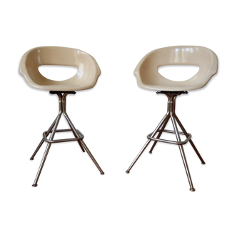 Pair of 2 seats in fiberglass at Joal USA
