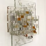 Murano glass wall lamp by Albano Poli for Poliarte, Italy 1970s