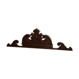 Pediment solid oak