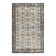 Tapis persan floral vert clair et marron