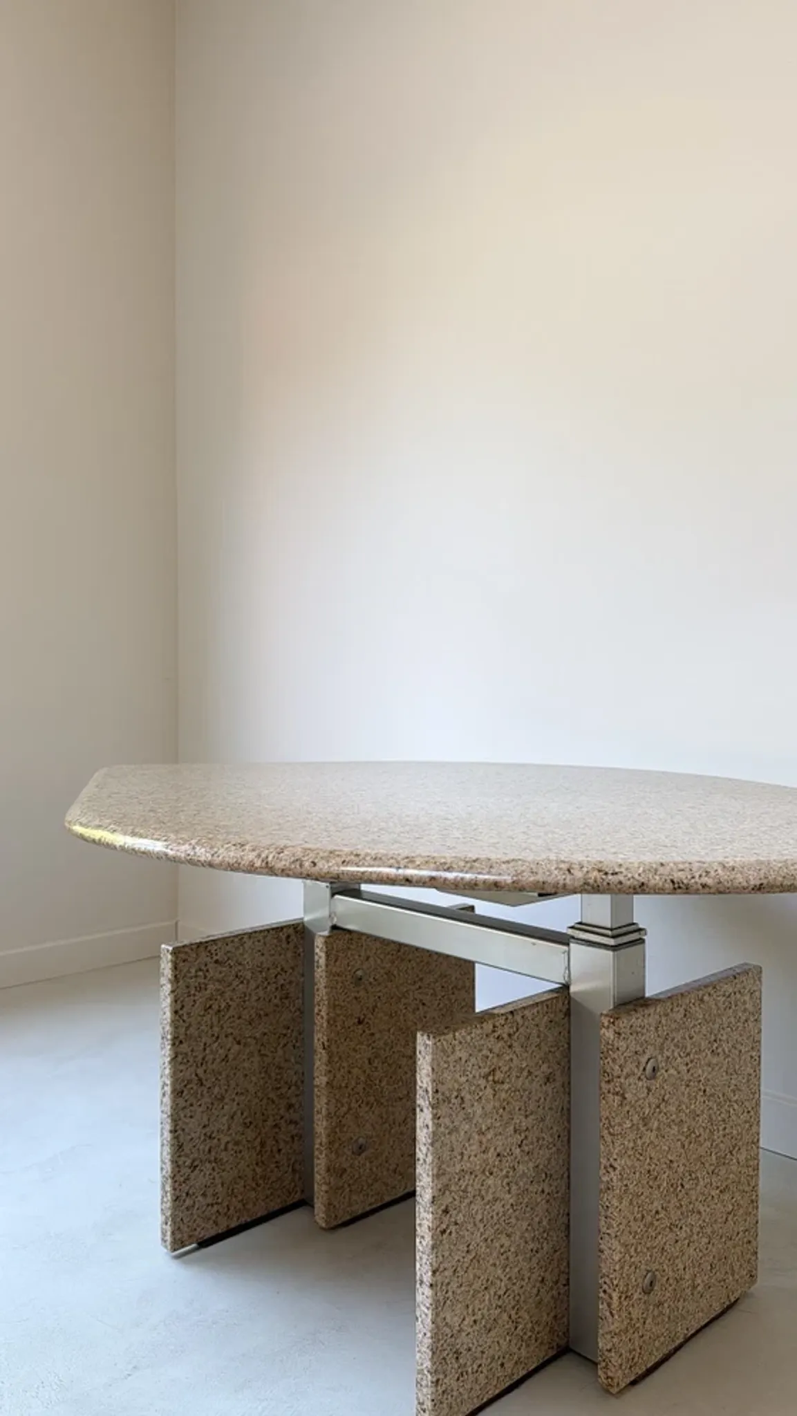 Vintage Stone Organic Coffee Table by Ilse Möbel