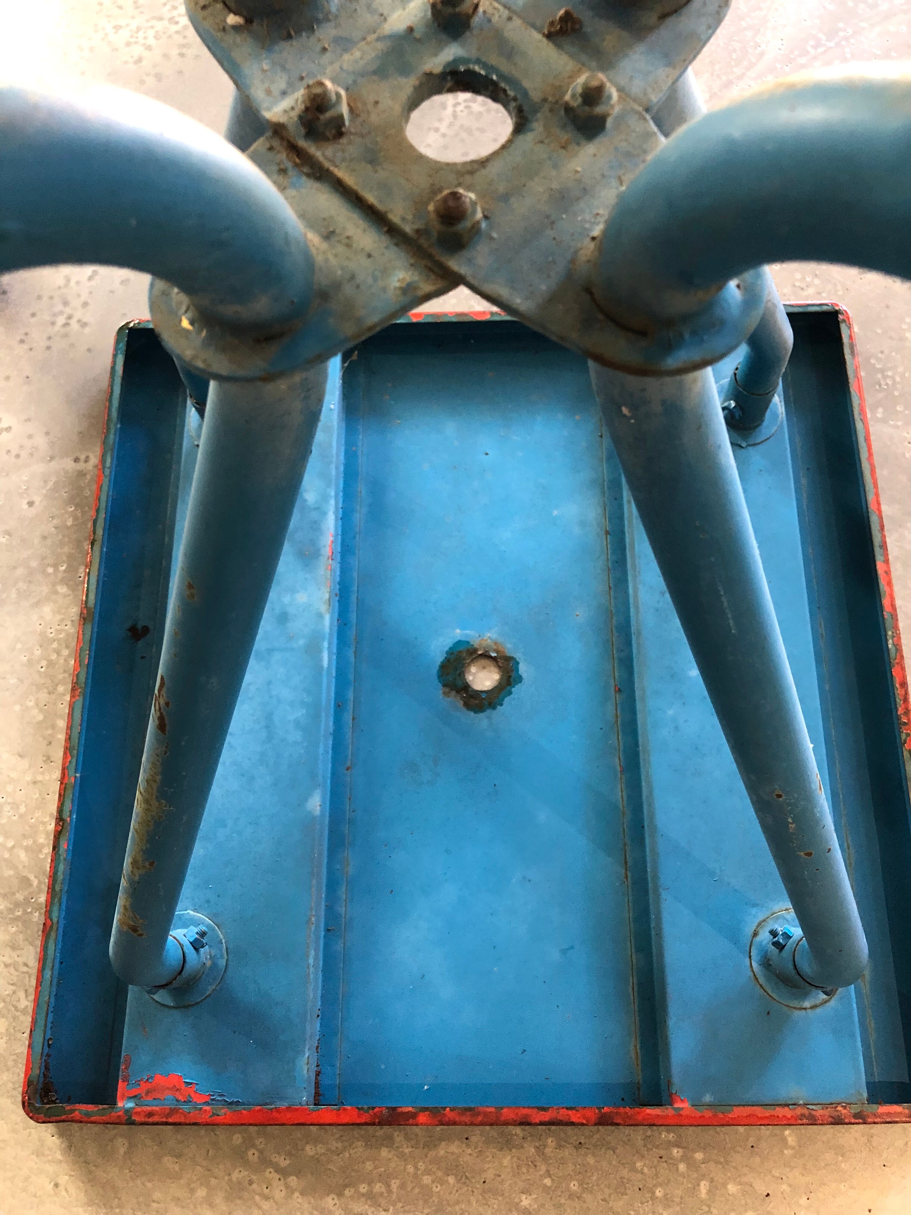 Table + two Garden Chairs Tolix