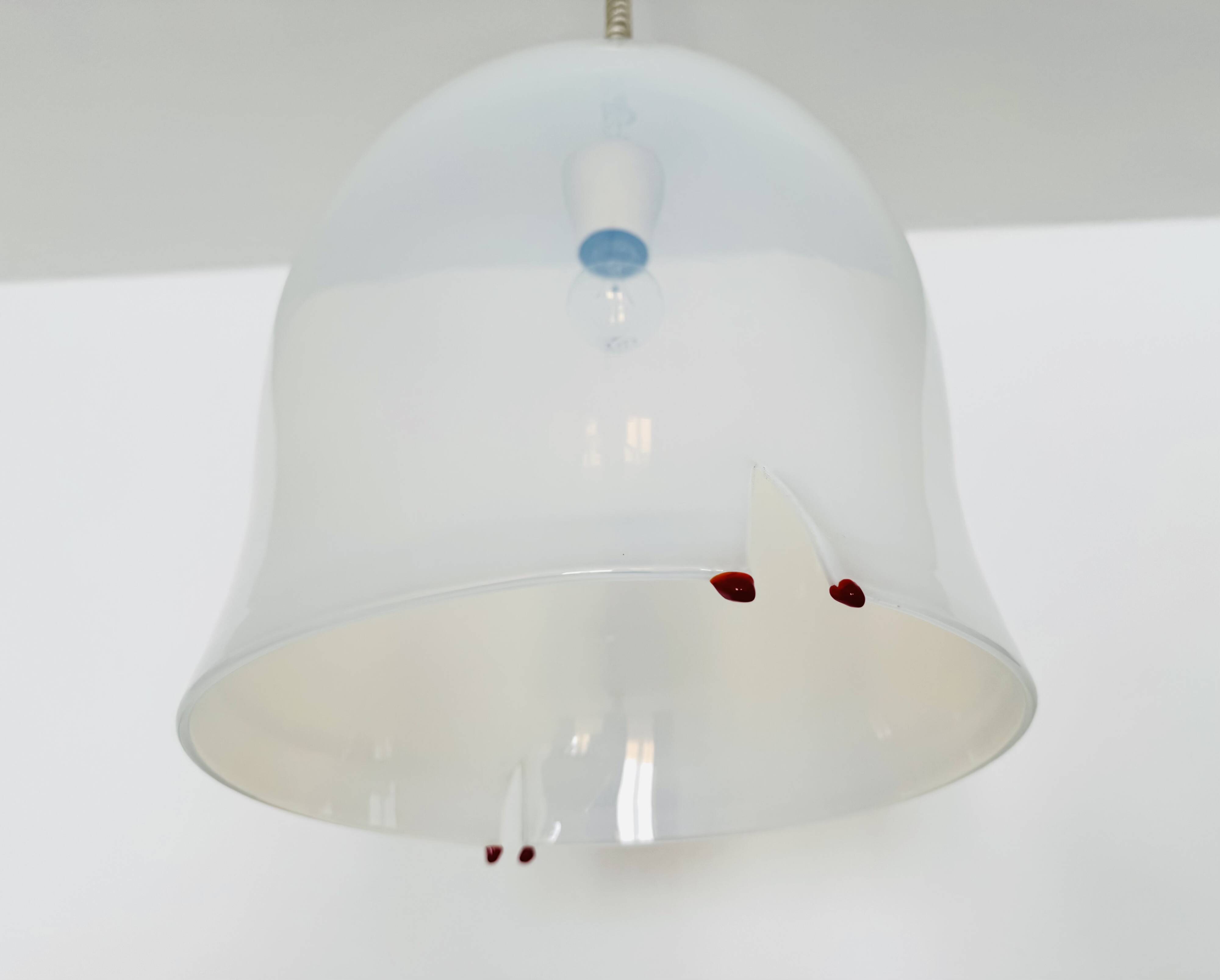 Murano Glass Pendant Lamp by Roberto Pamio and Renato Toso for Leucos