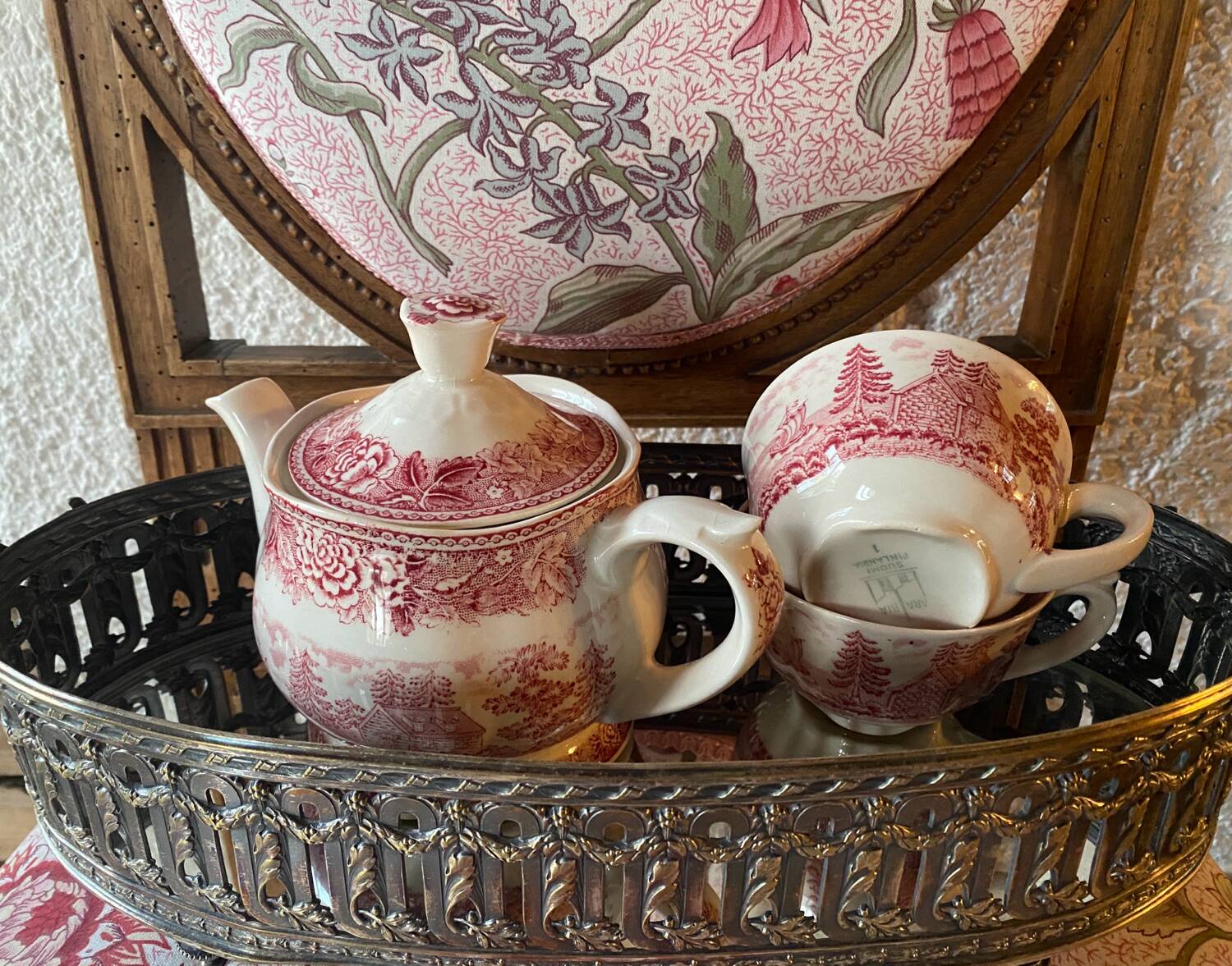 Antique Finnish tea set