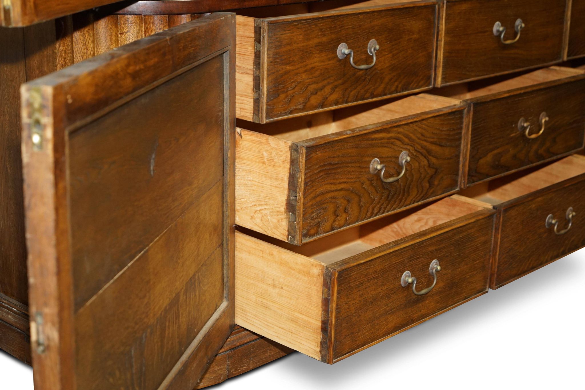 Library with drawers in the style of Samuel Pepys 1666