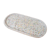Oval tray — otone terrazzo