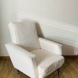 White tulle armchair