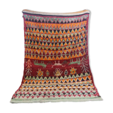 Tapis berbère vintage coloré 260 x 144 cm