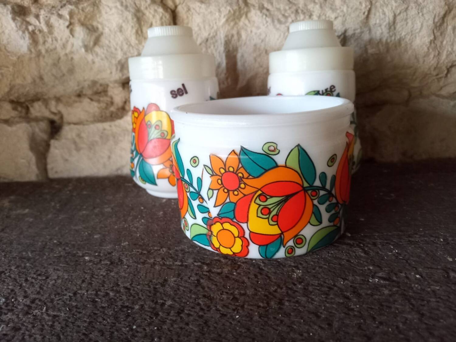 Vintage salt and pepper shakers