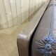 3-seater leather sofa made in the 70s