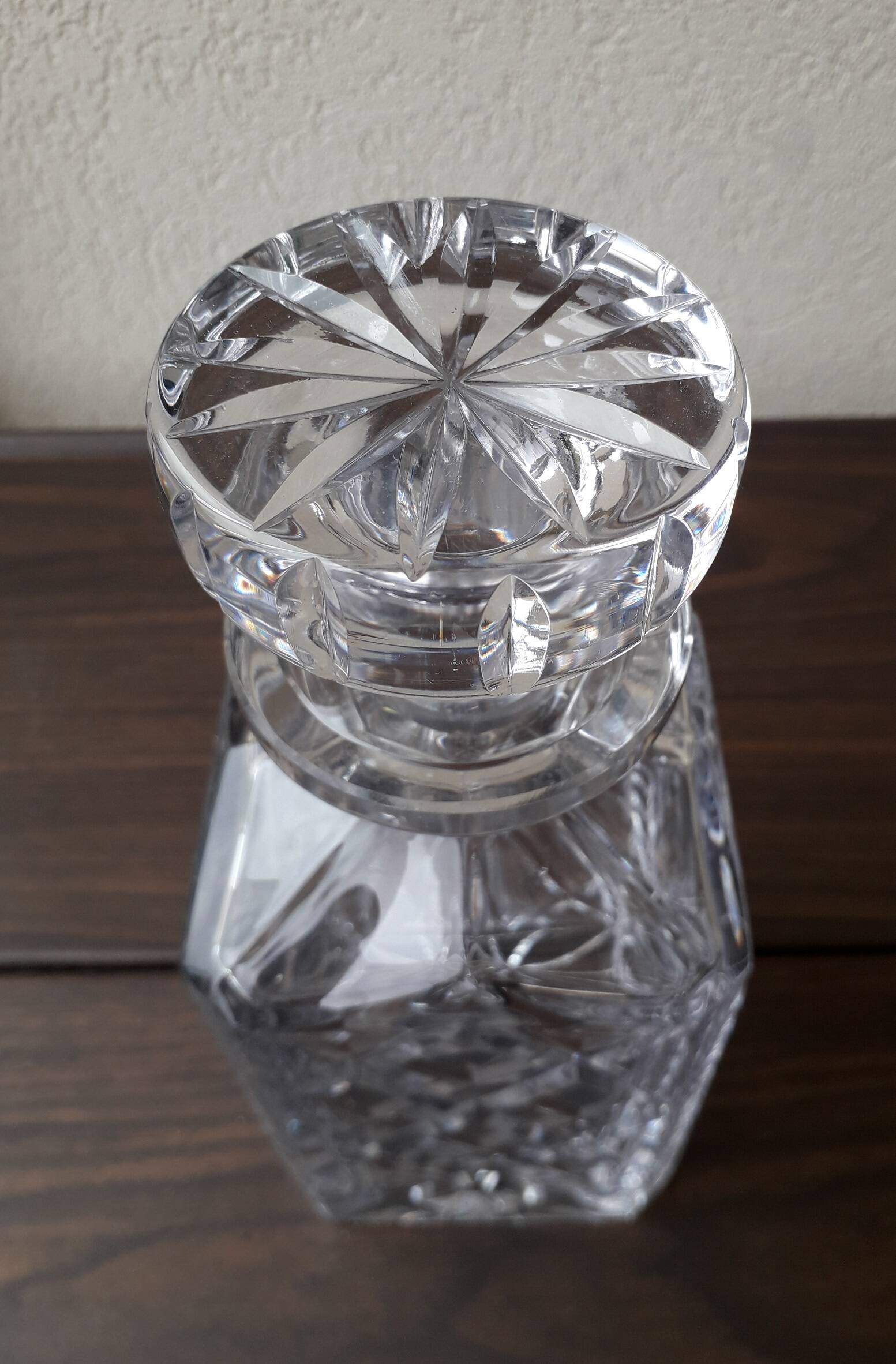 Crystal Whiskey Decanter