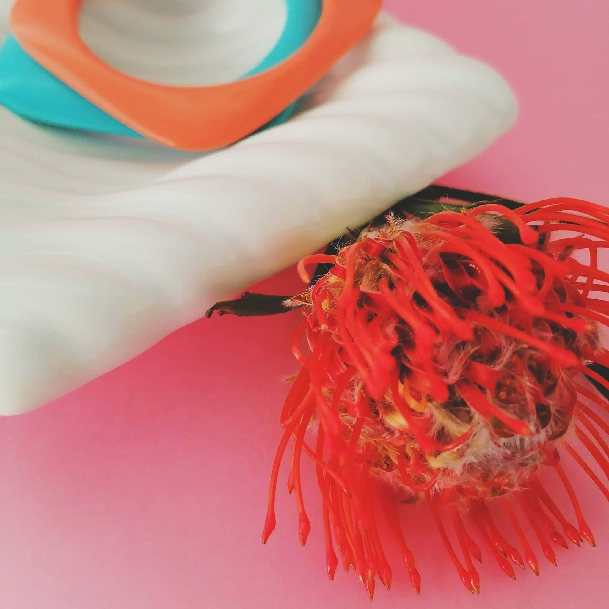 Empty ceramic pocket