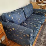 2-seater fabric sofa